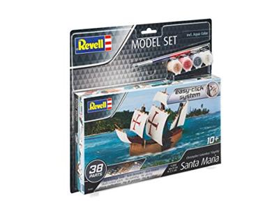 Revell 1/350 Christopher Columbus Flagship Santa Maria - Easy-Click Geschenkset