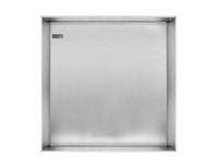 Looox Colour BoX inbouwnis - 30x30x10cm - RVS geborsteld cbox30rvs - thumbnail