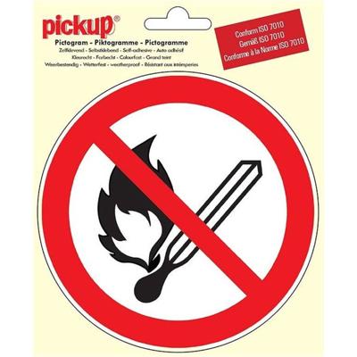 Pictogram rond 15 cm Sticker Alnus Pickup - Pickup