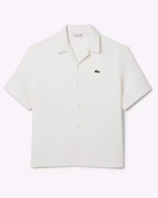 Lacoste Overhemd Heren Wit - Maat L - Kleur: Wit | Soccerfanshop