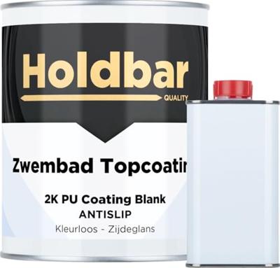 Holdbar Zwembad Topcoating Antislip Zijdeglans 1 Kg Holdbar Zwembad Topcoating Antislip Zijdeglans 1 Kg