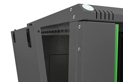 Digitus DN-19 09-U-EC-SW rack 9U Wandrek Zwart - thumbnail