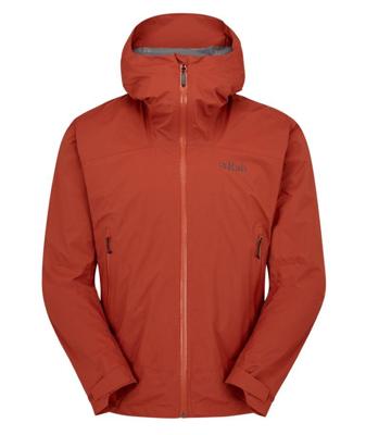 Rab Downpour Light Softshell Jas Heren Tuscan Red M