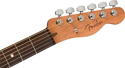 Fender Acoustasonic Player Telecaster Brushed Black met gigbag - thumbnail