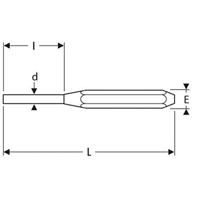 Expert by Facom Doorslag | 6 mm - E418234 Expert by Facom Doorslag | 6 mm - E418234