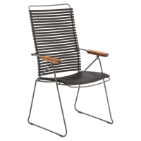 Houe Click Position tuinstoel Black - thumbnail