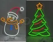 Neon figuur - assortiment