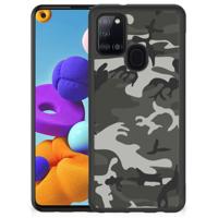 Samsung Galaxy A21s Bumper Case Army Light - thumbnail