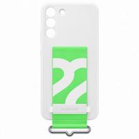 EF-GS906TWEGWW Samsung Silicone Cover with Strap Galaxy S22+ 5G White - thumbnail