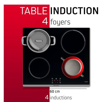Inductiekookplaat Brandt 60 cm