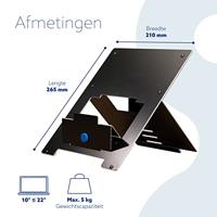 R-Go Tools Riser Flexibel Laptopstandaard - thumbnail