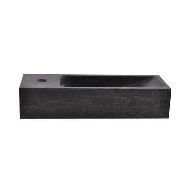 Fontein Wiesbaden Hardsteen Smal Links 38x14x8 cm Fontein Wiesbaden Hardsteen Smal Links 38x14x8 cm