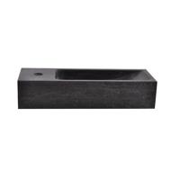 Fontein Wiesbaden Hardsteen Smal Links 38x14x8 cm - thumbnail