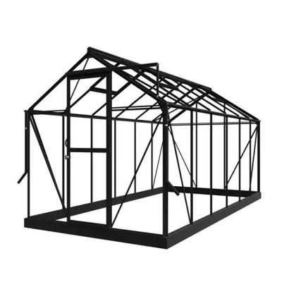 Royal Well | Mary IV Full Options Tuinkas | Veiligheidsglas 3 mm | Zwart