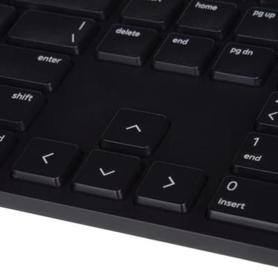 DELL Pro toetsenbord en muis - KM5221W - VS internationaal (QWERTY) - zwart - (RTL BOX)
