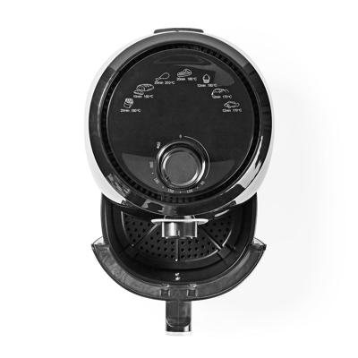 Nedis Heteluchtfriteuse | 2.4 l | Analoog | Aluminium / Zwart | 1 stuks - KAAF120FBK KAAF120FBK - thumbnail