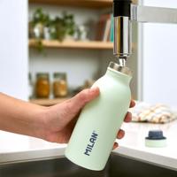 Fles Milan Isothermische binnenkant Groen Roestvrij staal 354 ml - thumbnail