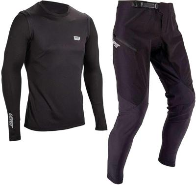 Leatt 1.0 ride kit - mtb long sleeve jersey & pants