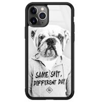 iPhone 11 Pro Max glazen hardcase - Bulldog - thumbnail