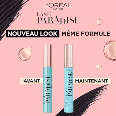 L’Oréal Paris Make-Up Designer Lash Paradise Mascara Waterproof - Zwarte Volume Mascara Verrijkt met Castor Olie - 6,4 ml (Paradise Extatic) L’Oréal Paris Make-Up Designer Lash Paradise Mascara Waterproof - Zwarte Volume Mascara Verrijkt met Castor Olie - 6,4 ml (Paradise Extatic)