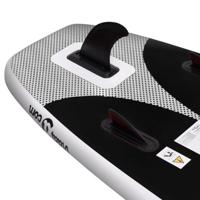 Stand Up Paddleboardset opblaasbaar 330x76x10 cm zwart - thumbnail