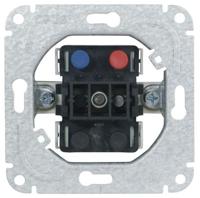 Opus schakelaar met controlelampje enkelpolig/wissel - thumbnail