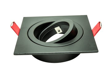 Led Inbouw Spot Armatuur Rond Zwart | Diep Verzonken & Richbaar | Tronix | Spotjes in plafond | Inbouwspots | Spotjes woonkamer | Led spots | Tronix |