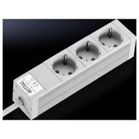 Rittal DK 7240.110 Stekkerdoos Drievoudig Aluminium Meerdere kleuren 1 stuk(s) - thumbnail