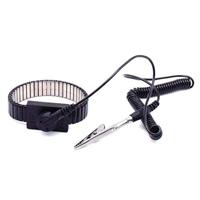 Quadrios ESD-armband Zwart Drukknop 10 mm - thumbnail
