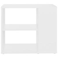 Bijzetkast 60x30x50 cm spaanplaat wit - thumbnail