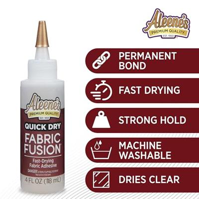 Aleene's • quicky dry fabric fusion textiellijm fles 118ml
