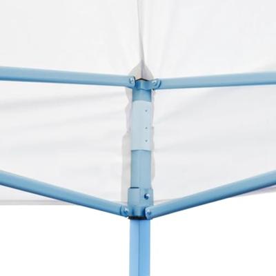 Partytent Easy Up met zijwanden 3x6 m staal wit