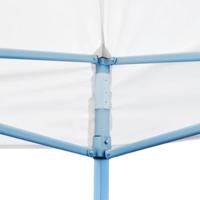 Partytent Easy Up met zijwanden 3x6 m staal wit - thumbnail