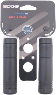 Edge basic handvatset 106mm rubber zwart