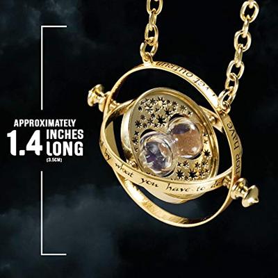 Noble Collection Harry Potter: Hermione's Time Turner - Gold Plated halsketting Noble Collection Harry Potter: Hermione's Time Turner - Gold Plated halsketting