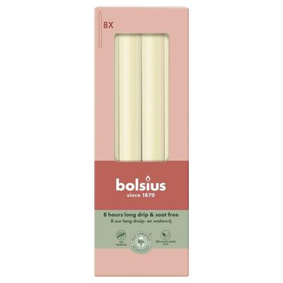 Bolsius Dinerkaarsen Soft Pearl 230/20