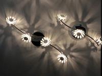 ECO-Light 9022-3 SI 9022-3 SI LED-plafondlamp LED 15 W Zilver - thumbnail