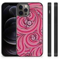 iPhone 12 Pro Max Case Swirl Pink - thumbnail