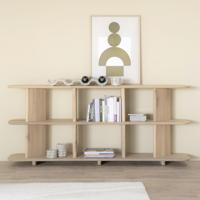 Eleonora Wandrek / Dressoir 'Ty' Eiken, 180cm, kleur Naturel - thumbnail