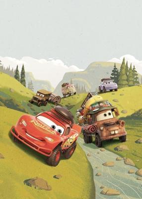 Komar Into Adventure Fotobehang Disney - Cars - Camping - IADX4-034