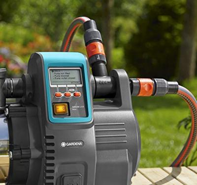Gardena Hydrophore Pump 6000/6E LCD Inox 1300W - Capacity 6000 l/h, 5.5 bar & Dry-Running Protection. - thumbnail