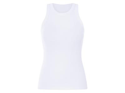 esmara Geribd dames hemd (Wit, L (44/46)) esmara Geribd dames hemd (Wit, L (44/46))