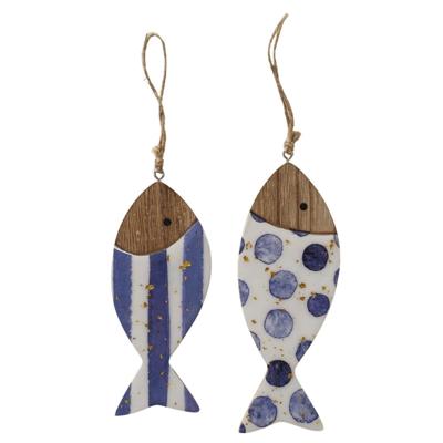 Boltze Home deco hanger vis 13,5x6x0,8cm