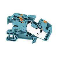 Weidmüller 2668770000 Installatie-etageklem Push-In-klem, Steekaansluiting Blauw 20 stuk(s) - thumbnail