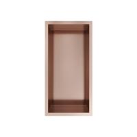 Hotbath &MORE Inbouwbox of inbouwnis - 30x15x10 - Geborsteld koper PVD BOX015BCP - thumbnail