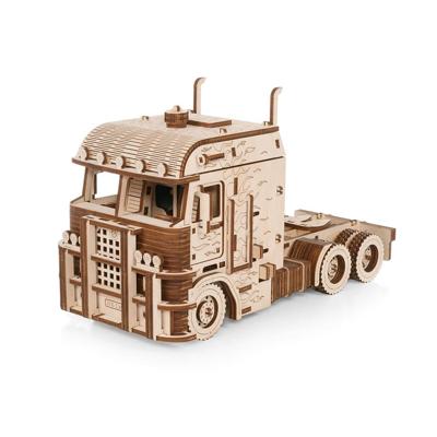 Eco Wood 3D Houten Puzzel Truck “Road King” DIY Modelbouw