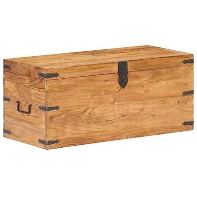 VidaXL Kist 90x40x40 cm massief acaciahout