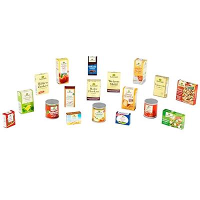 Theo klein 7261 Alnatura boodschappenmand I gevuld met dozen en dozen voor de winkel I speelgoed voor kinderen vanaf 2 jaar Theo klein 7261 Alnatura boodschappenmand I gevuld met dozen en dozen voor de winkel I speelgoed voor kinderen vanaf 2 jaar