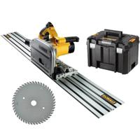 DeWALT DWS520KT Invalzaag + DWS5022 Geleiderail 1500mm - thumbnail