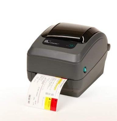 Zebra GX430t labelprinter Thermo transfer 300 x 300 DPI Bedraad